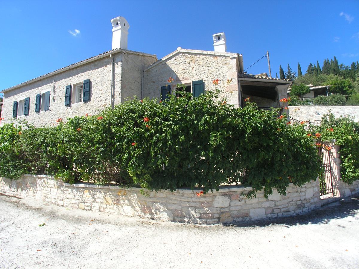 Traditional Stone Villa Olympia Viggla Экстерьер фото